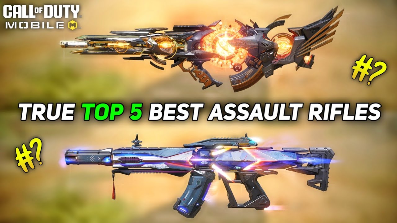 True top 5 best Assault Rifles in Cod Mobile Season 11 (2024) #codm