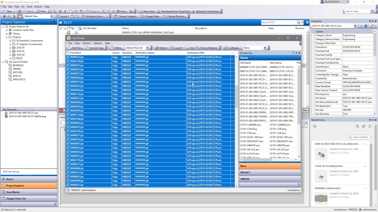 Autodesk Vault 2020 What’s New – Copy Design