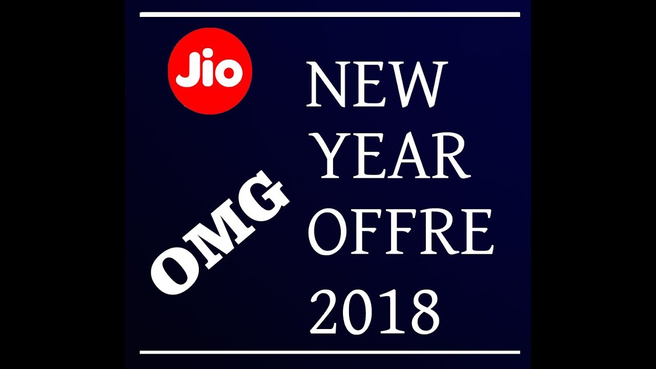 JIO New Year Offer 2018 | Planes price reduce.