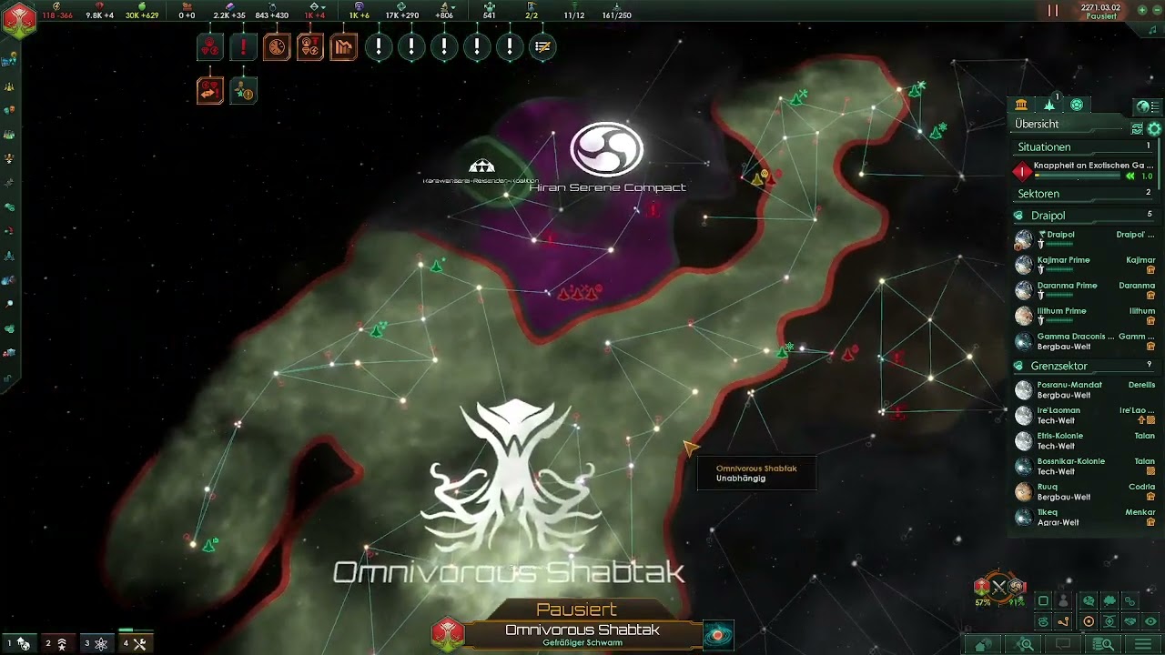 Stellaris #3 Schwarm Mega Livestream (Part 1/2)
