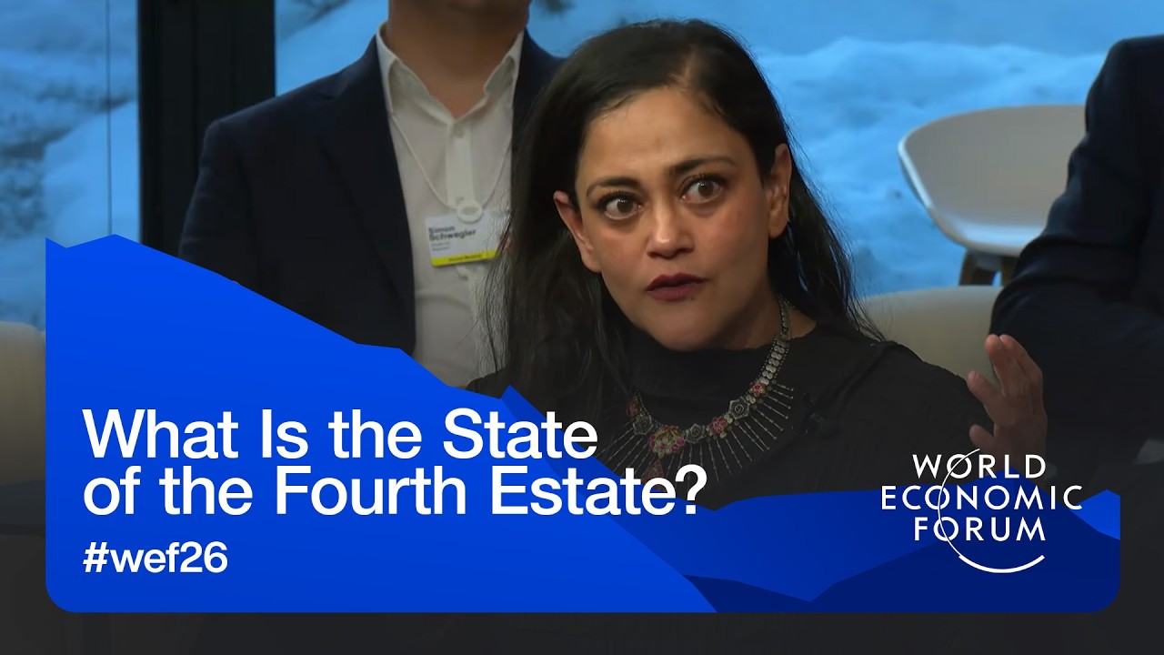 What Is the State of the Fourth Estate? | World Economic Forum Annual Meeting 2026