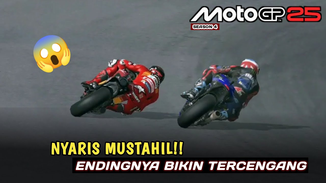 NYARIS MUSTAHIL!! Tapi Endingnya Bikin Gilaaaa 😱🔥 (Career 78) | MotoGP 13 MOD 25