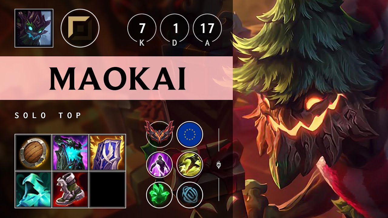 Maokai Top vs Jax - EUW Grandmaster Patch 25.04