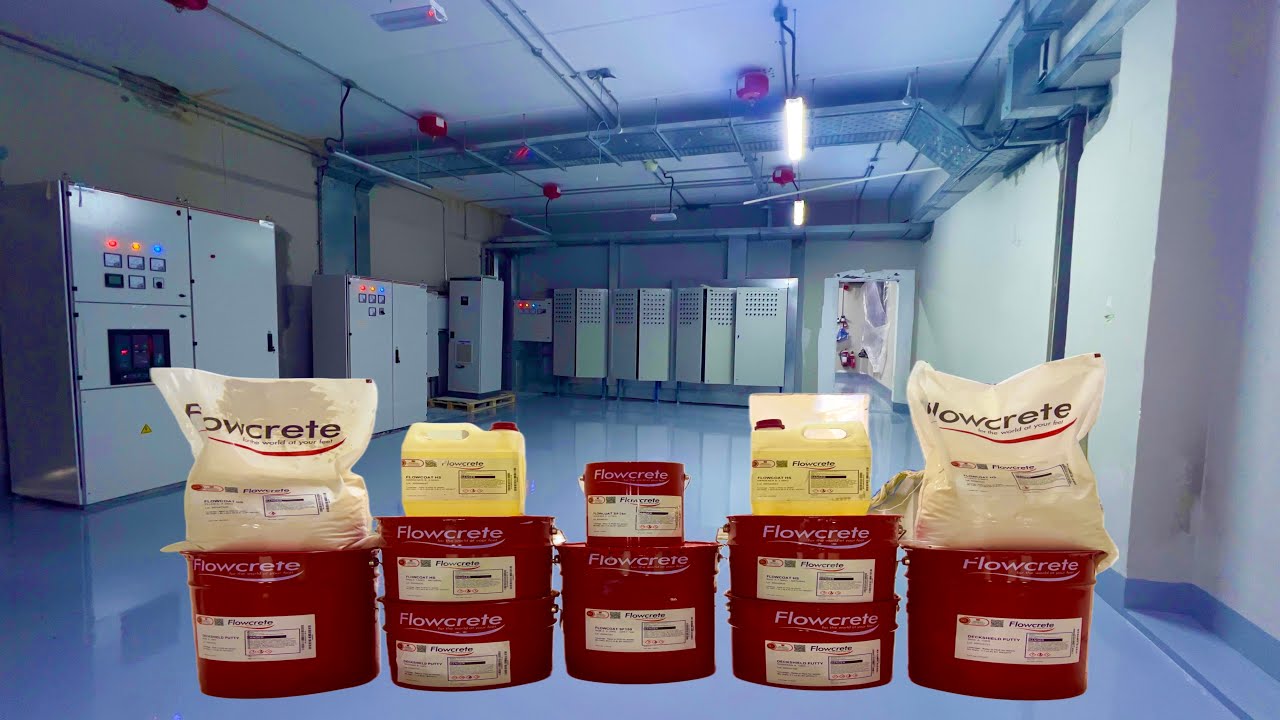 How to install Flooring Epoxy Top Coating SF Paint ,Flowcrete