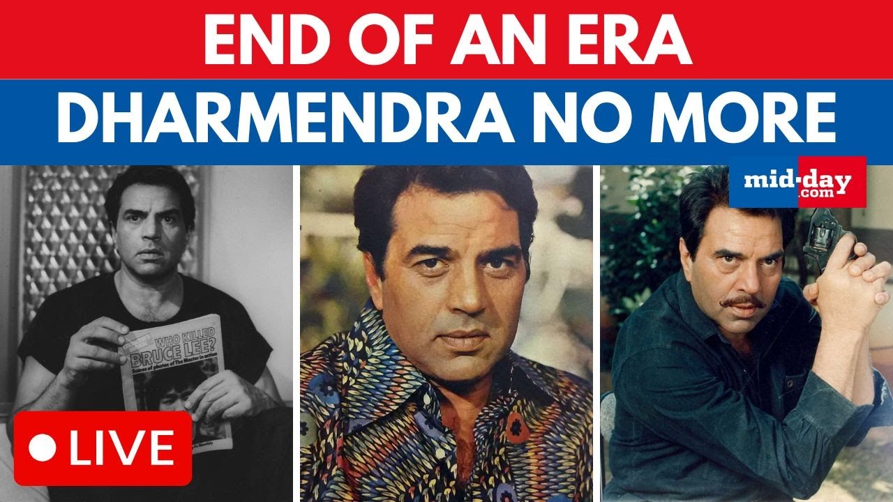 Dharmendra FINAL Rites LIVE: Veteran Actor Dies at 89, Family and Friends Gather at Crematorium
