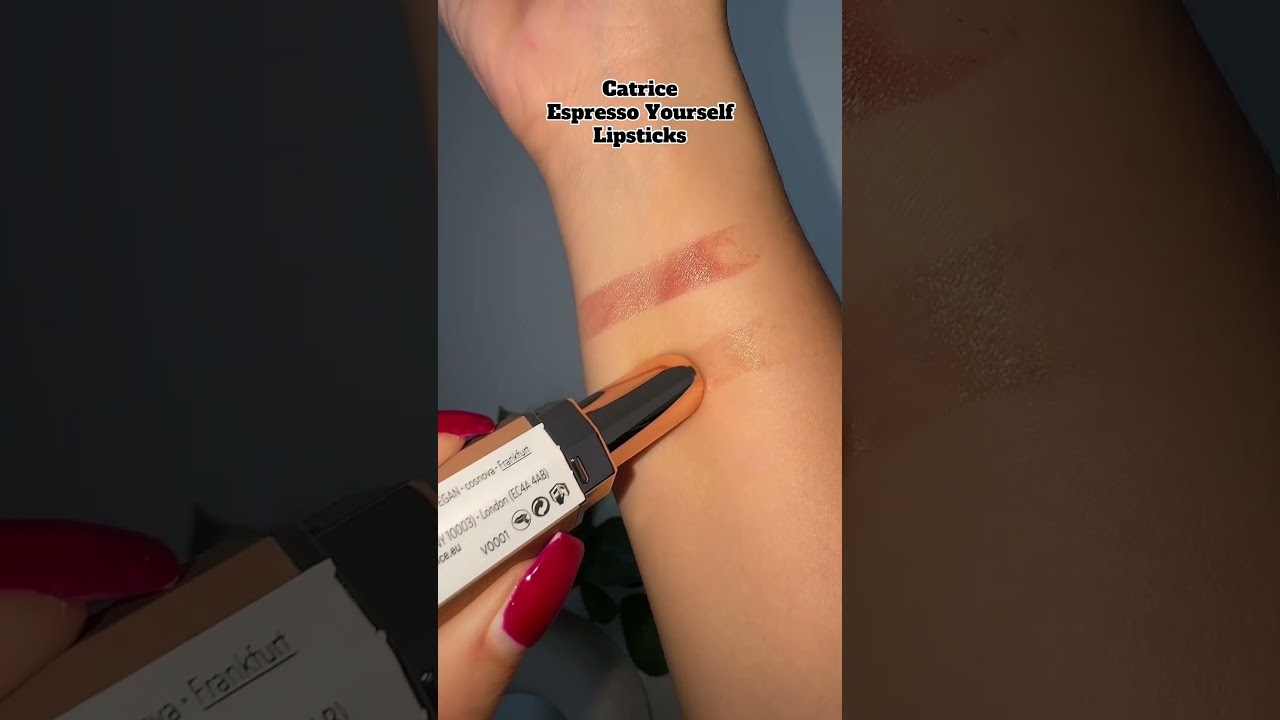 Catrice Espresso Yourself Lipsticks✨#drogerieneuheiten #catricecosmetics #lipstick #drogeriemakeup