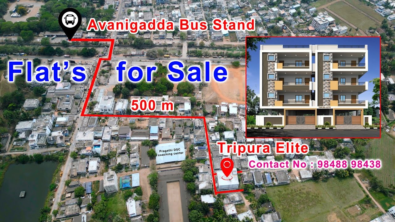 Tripura Elite Apartment | Avanigadda | 98488 98438 | 9703692020