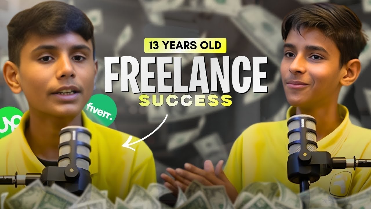 How a 13-Year-Old Became a Successful Freelancer !!