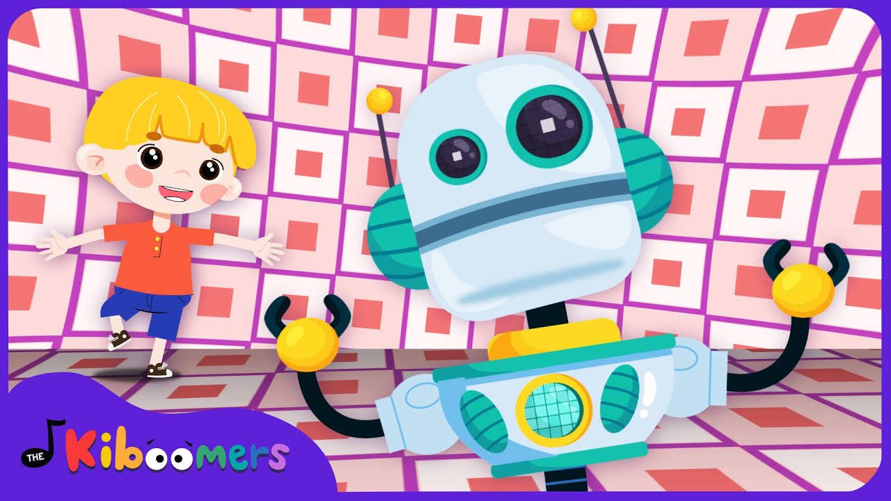 Robot Freeze Dance - The Kiboomers - Fun Action Song for Kids