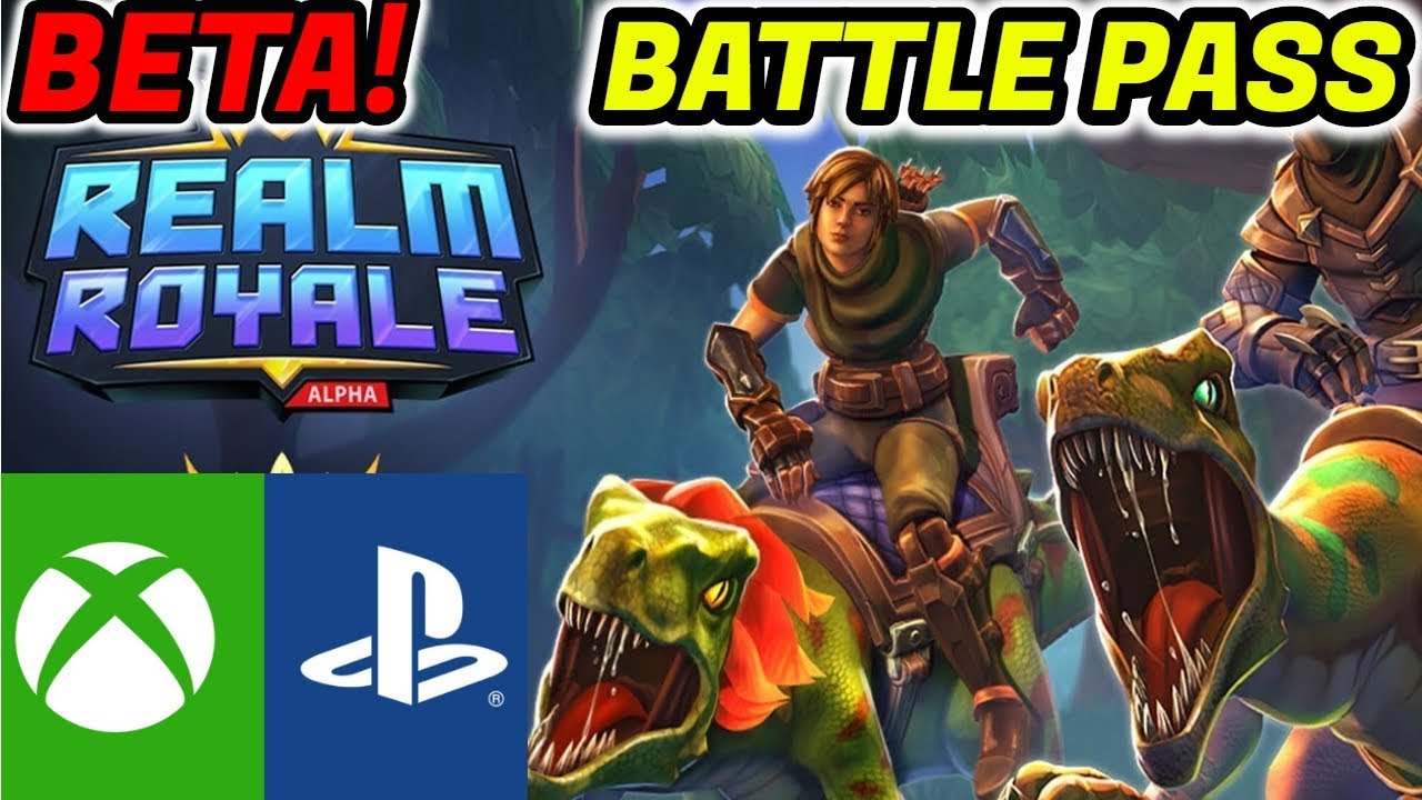 EARLY REALM ROYALE CONSOLE BATTLE PASS!!! (PS4 & XBOX ONE)