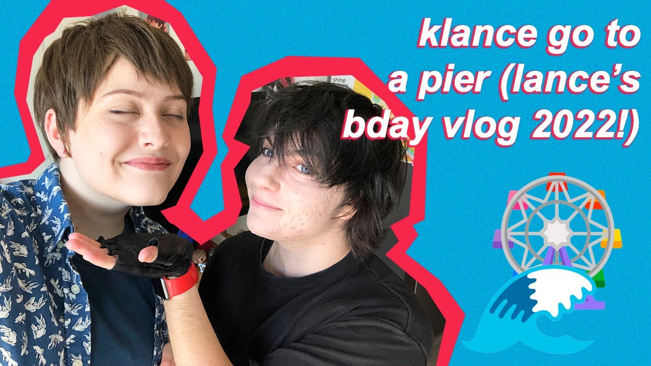 klance go to a pier! (lance's bday vlog 2022 💙☀️🚀🌊🔫)