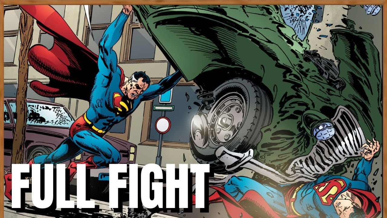 Post Crisis Superman Vs Golden Age Superman Full Comic Fight