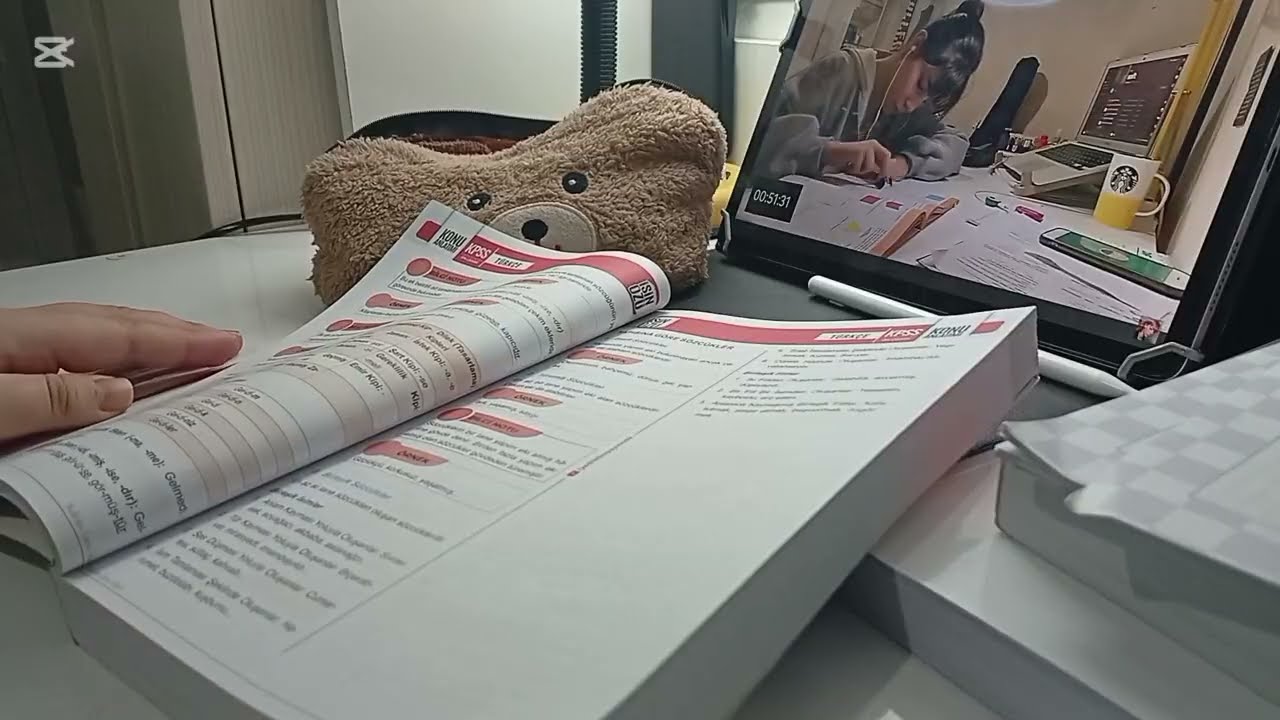ÜNİVERSİTE OKURKEN KPSS26 ÇALIŞIYORUM GÜN:1#kpss #ösym #yks #booktok #studymotivation #studywithme 