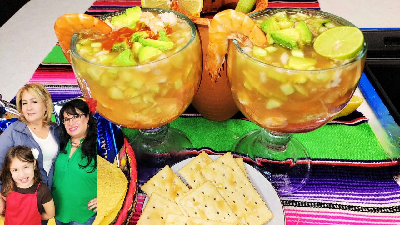 COCTEL DE CAMARON  ESTILO SINALOA