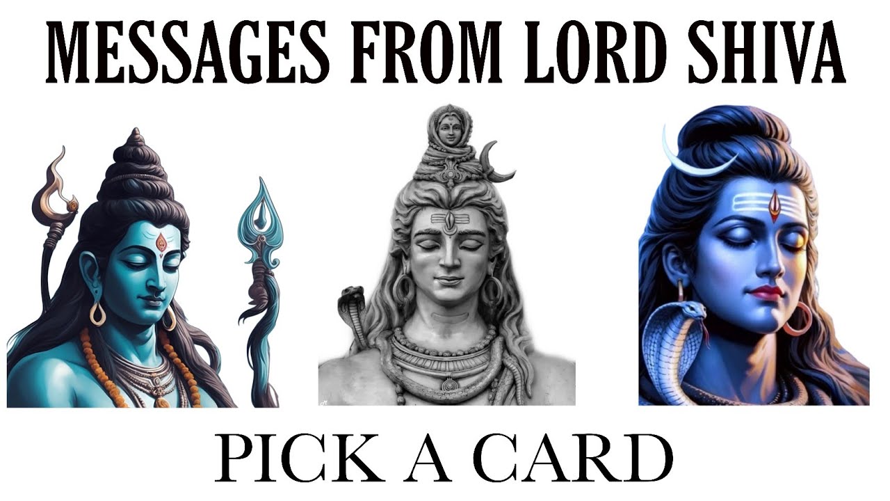 URGENT MESSAGES FROM LORD SHIVA ✨ 🙏🏽❤️ PICK A CARD