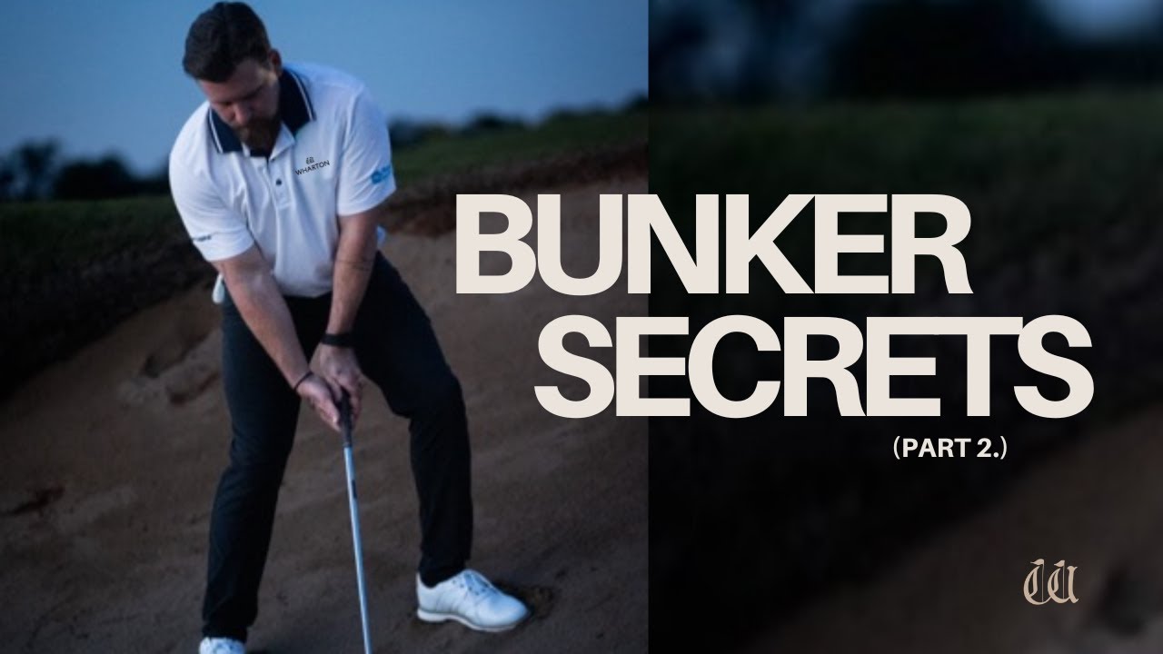 Bunker Secrets Pt.2 - The LONG & Plugged Bunker Shot. #golf #pgatour #golfinstruction #bunkers
