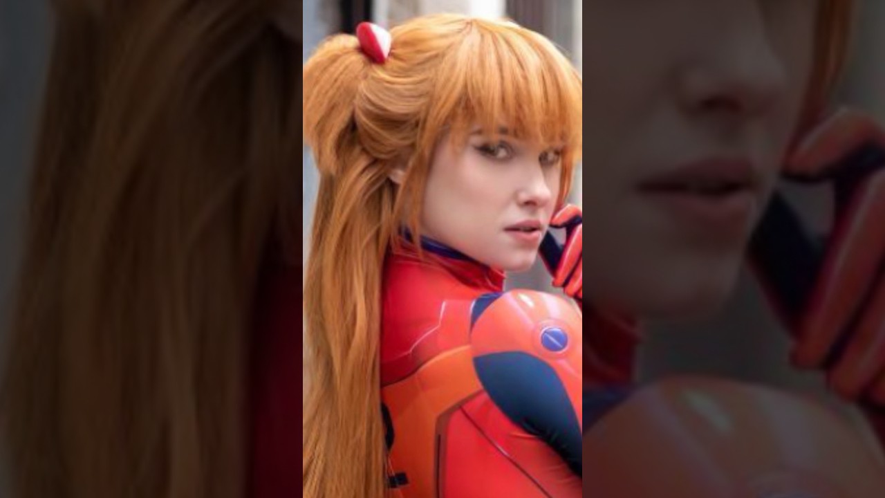 Asuka Langley Soryu (EVA) Cosplay Transformation
