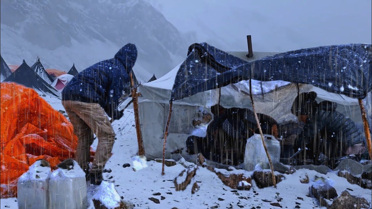 Inside Dolpa’s Coldest Region | A Family’s Real Experience Living in Nature, Caves & Tents🌧️🌧️🌧️