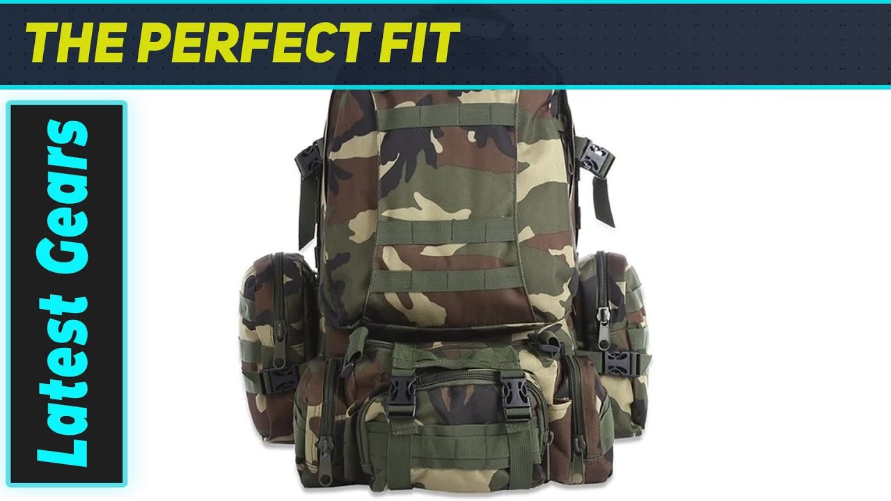 Amazing Camouflage Camping Backpack: Ultimate Outdoor Gear!