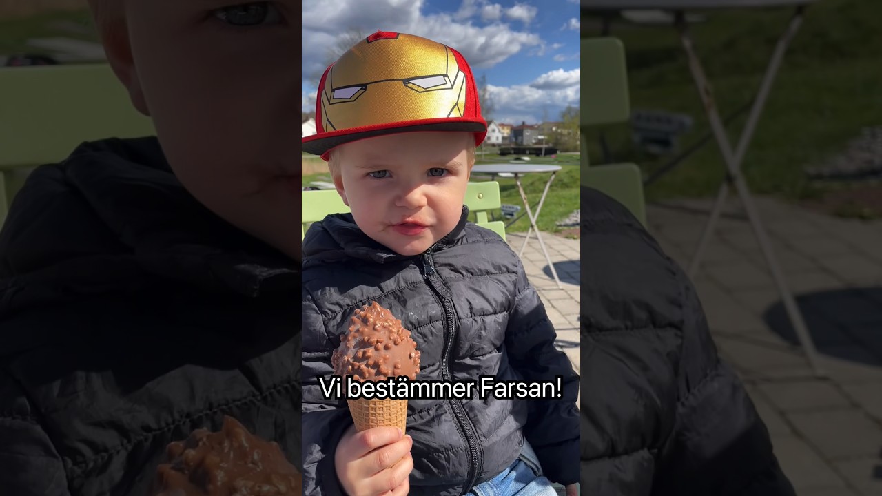 VI BEST&Auml;MMER FARSAN! 🤣🍦