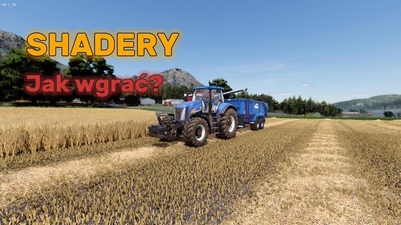 How to upload reshade + my shaders to Farming Simulator 25 - Guide🇵🇱