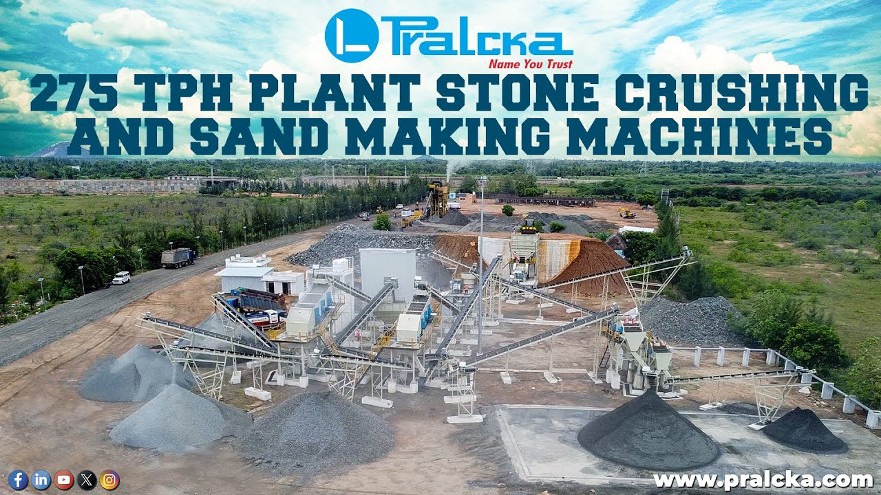 Pralcka |  Powerful 275 TPH Stone Crusher Plant in Action