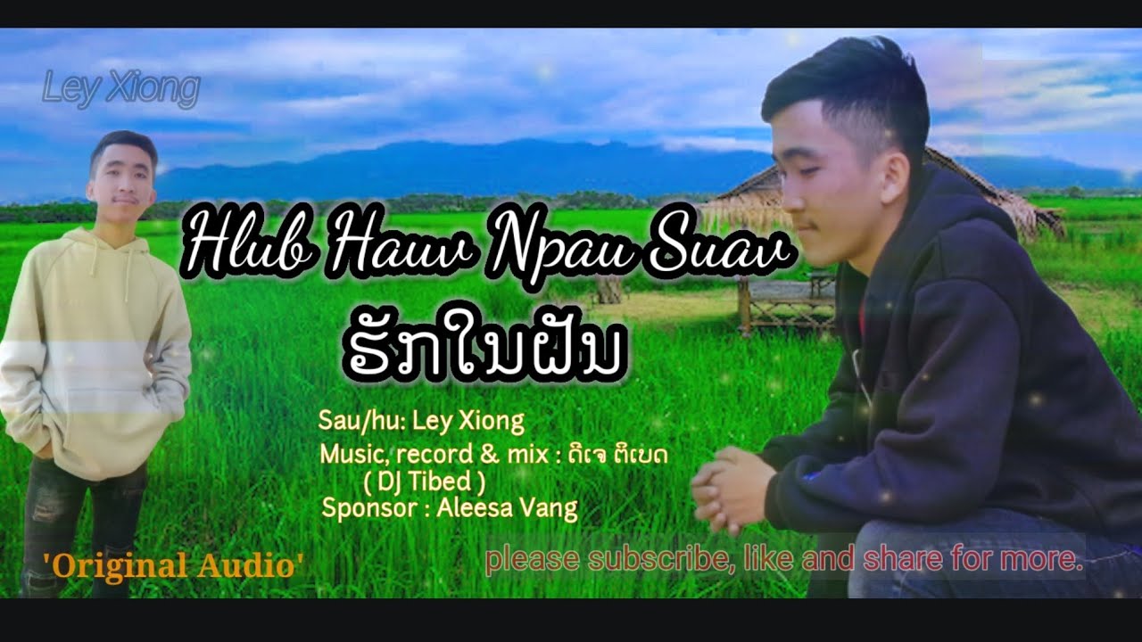 Hlub hauv npau suav By Ley Xiong [ Hmong Beat song 2021] official audio