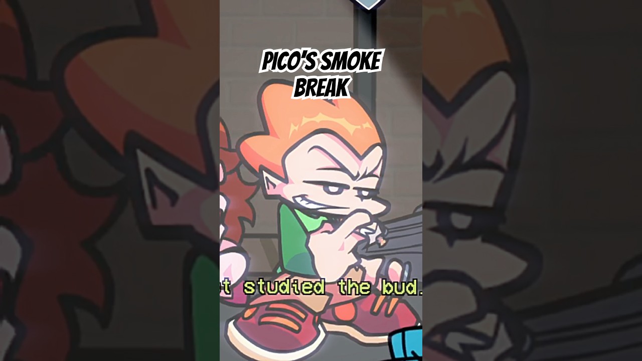 FNF PICO&rsquo;S SMOKE BREAK #fnf #fnfmod #pico #animation