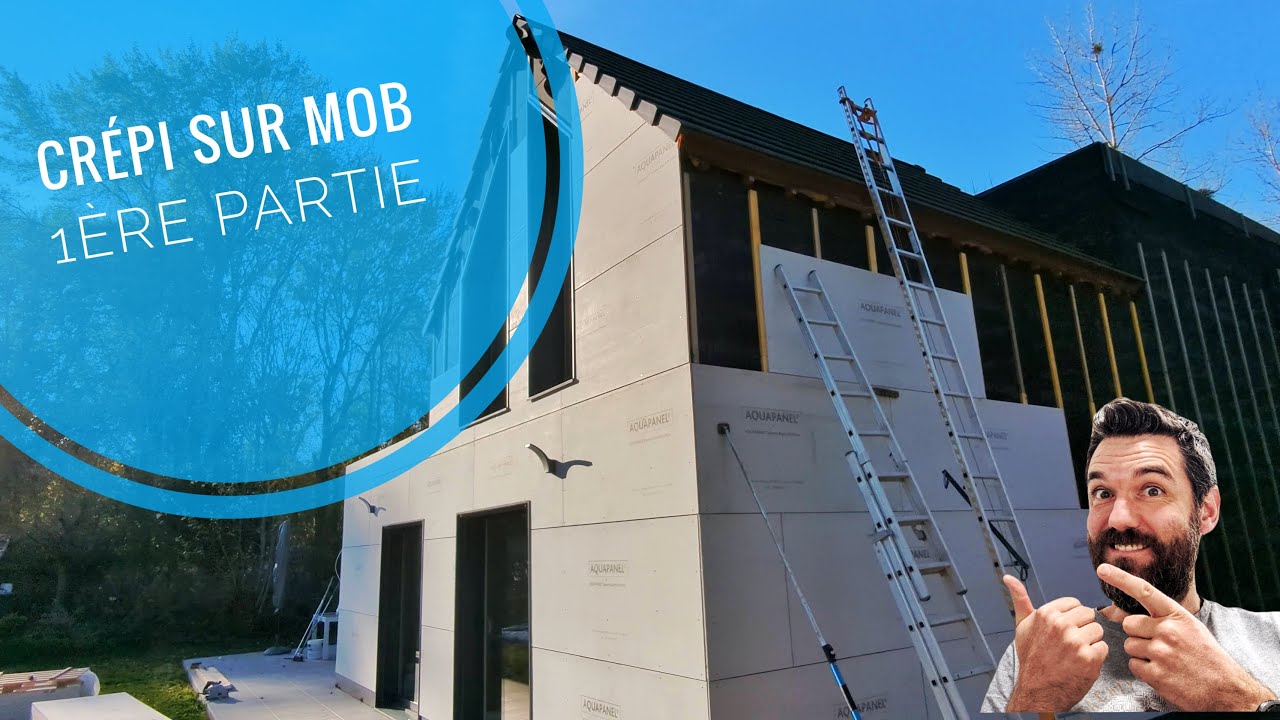 Crépi sur ossature bois - 1ère partie
