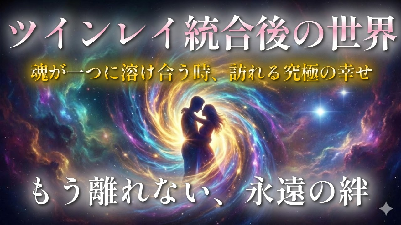 ※覚悟がある方だけ見てください。ツインレイ統合後の別世界〜執着が消え、愛が溢れ出す真実〜