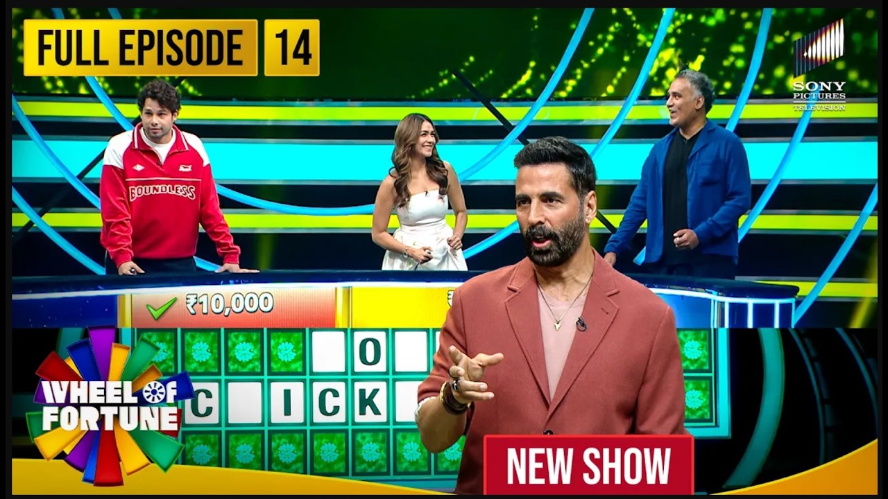 Akshay Kumar | Ep 14 | Siddhant Chaturvedi, Mrunal Thakur & Ravi | Wheel of Fortune | New Show