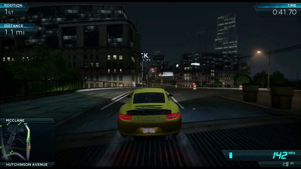 Need for Speed: Most Wanted U Wii U Gameplay