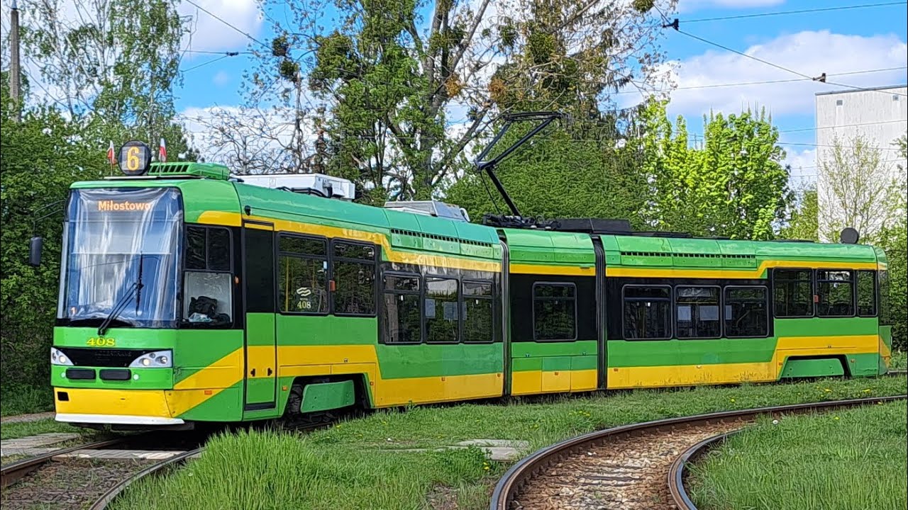 MPK Poznań | Linia 6 | Tatra RT6 | Kierunek Budziszyńska