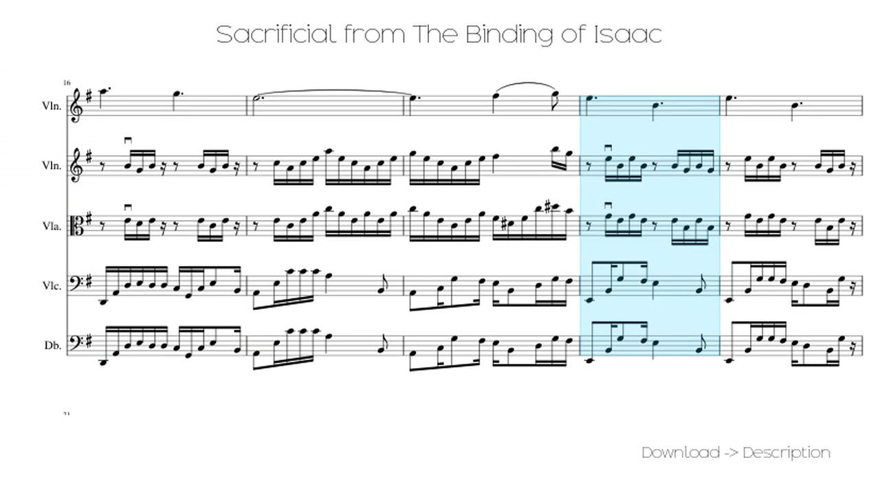 🎶 Sacrificial From The Binding Of Isaac 🎸🎸
