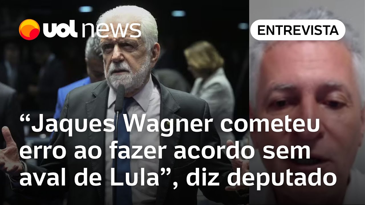 Dosimetria: Acordo de Jaques Wagner foi erro que será corrigido com veto de Lula, diz deputado do PT