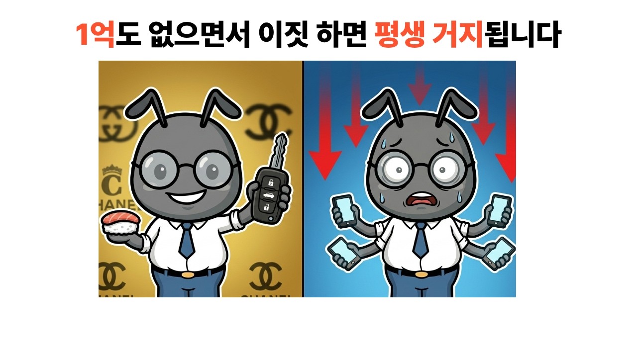 당신 월급이 흔적도 없이 사라지는 소름돋는 이유