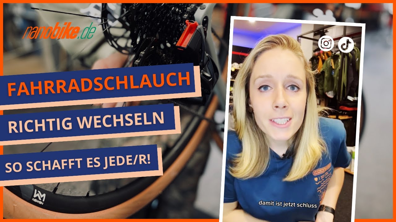 Wie wechsle ich einen Fahrradschlauch? Schritt f&uuml;r Schritt Anleitung | nanobike.de