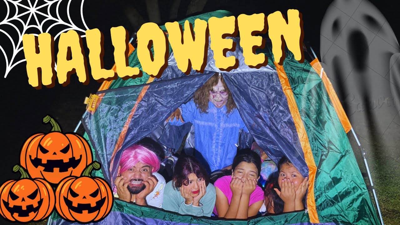 ACAMPAMOS EN UN CEMENTERIO TODA LA NOCHE | ALGO TERRIBLE NOS SUCEDIO 😱