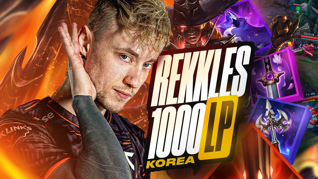 REKKLES is DOMINATING KOREAN SOLOQ... *HE JOINED T1???*