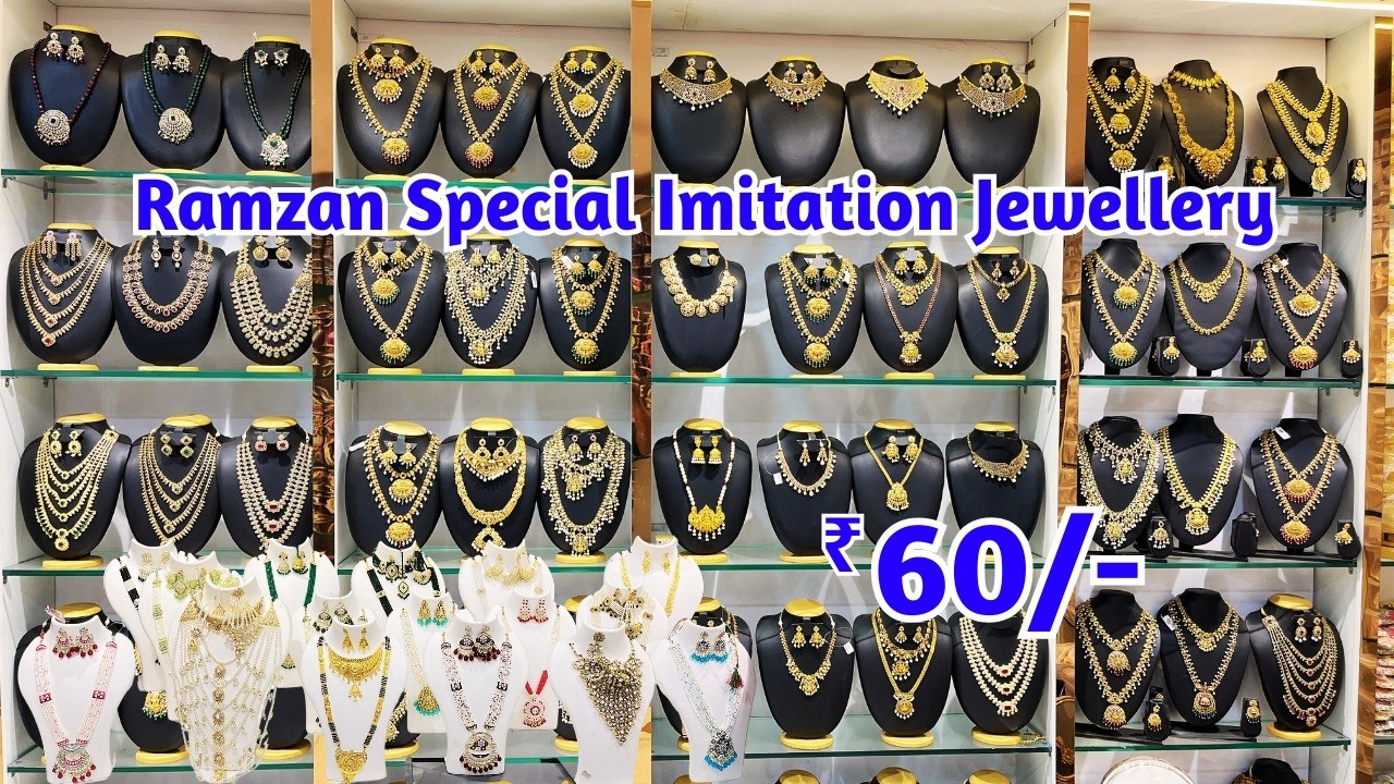 Ramzan Special Imitation & Anti-Turkish Jewellery Cosmetics Ladies Hair Accessories Starts @1/-