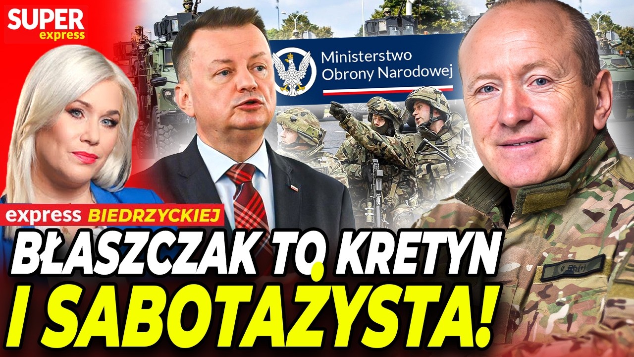 płk Przepiórka UDERZA w Błaszczaka. Szefem MON był KRETYN I SABOTAŻYSTA
