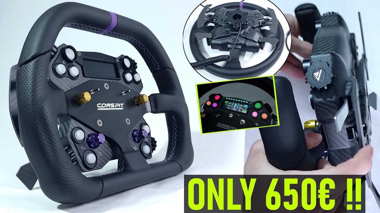 In-Depth Review Conspit H.AO HUB & 3 Wheel Variants (RGB,  Dash & 6 Paddles)