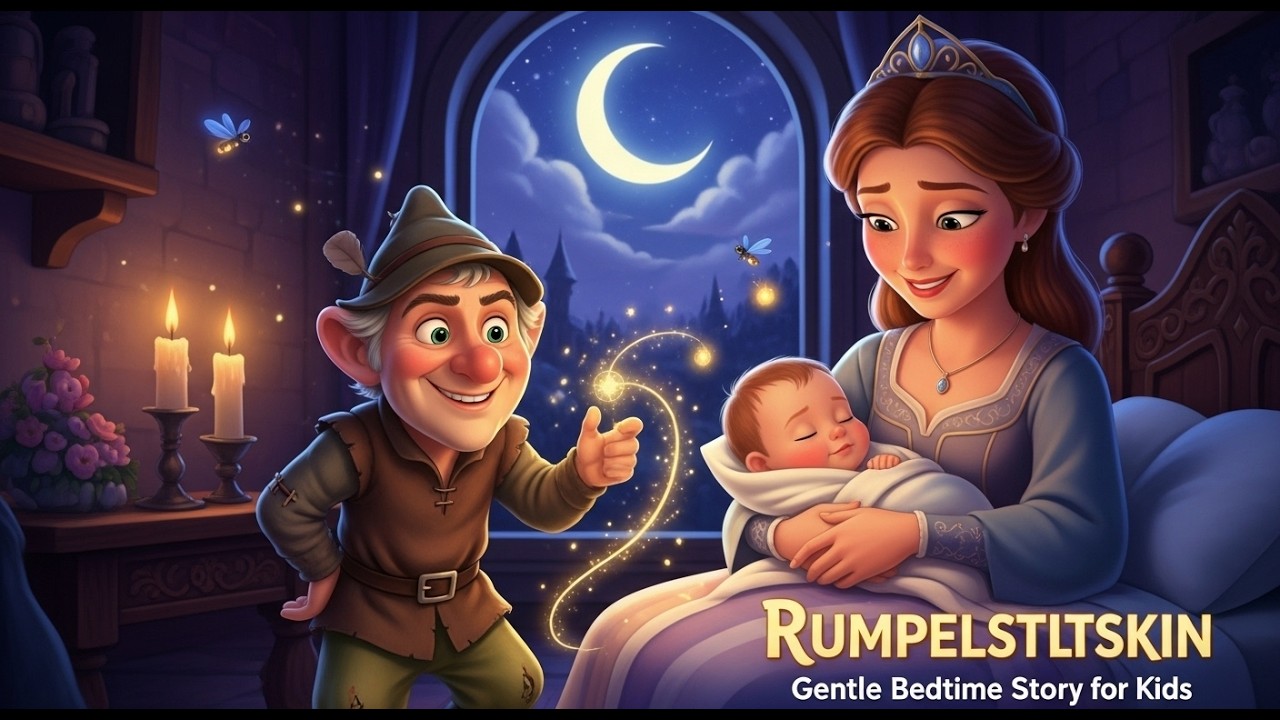 Rumpelstiltskin | Original Fairy Tale for Kids 🌙 Bedtime Story for Kids