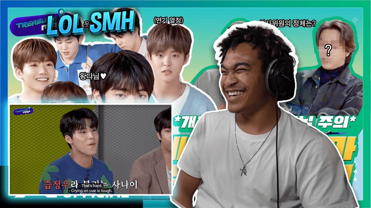 [TREASURE MAP] EP.35 🎬 트레저 웹드라마 주인공 오디션 🎬 (개그맨 오디션 아님 주의) - REACTION