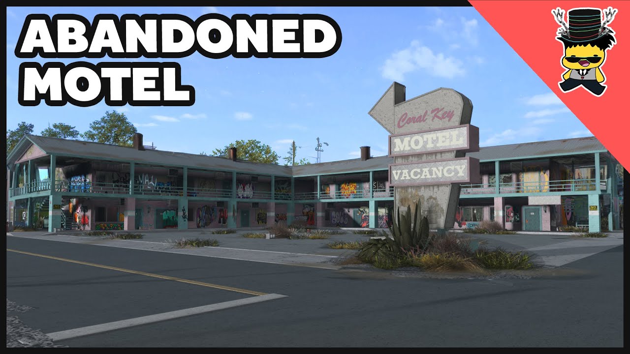 I created an Abandoned Motel