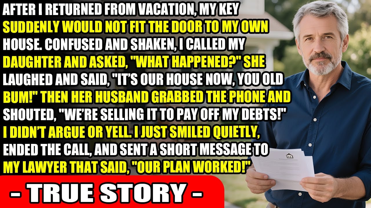 They Took My House to Sell It… But They Had No Idea It Was All Part of My Plan...