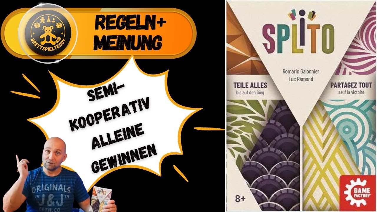 Splito – Regeln & Meinung | Brettspiel Teddy