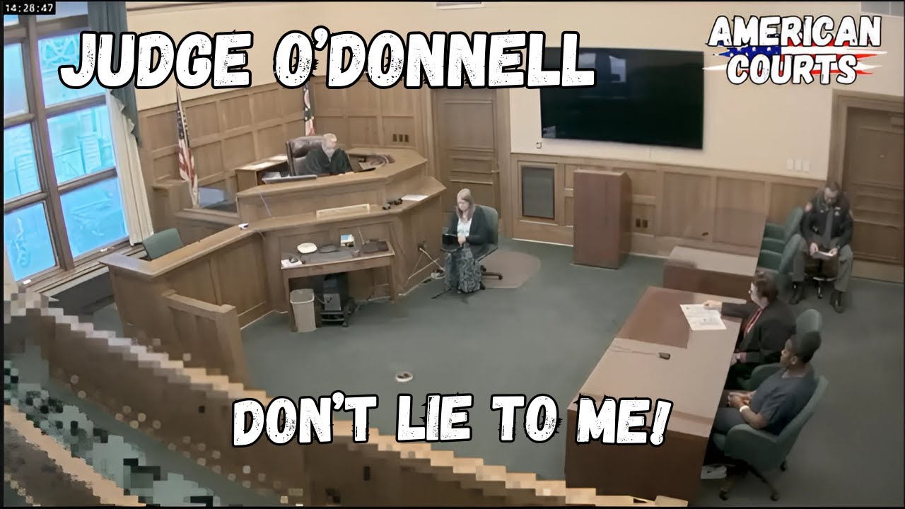 Judge John O'Donnell:  Don't Lie To Me