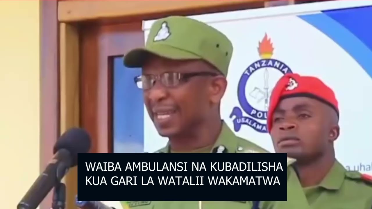 WAKAMATWA KWA TUHUMA ZA KUIBA GARI LA AMBULANSI NA KULIGEUZA KUA GARI LA WATALII