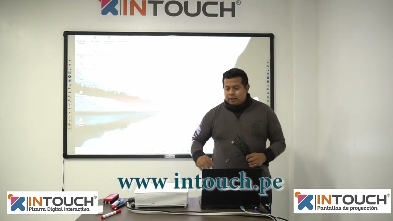 Uso de la Pizarra Digital Interactiva INTOUCH